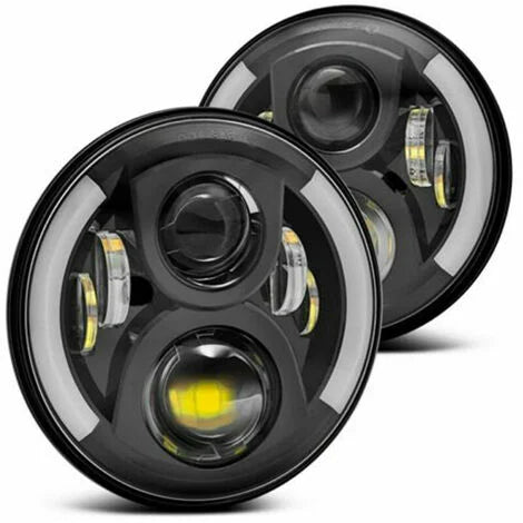 Phare Rond LED 7 pouces