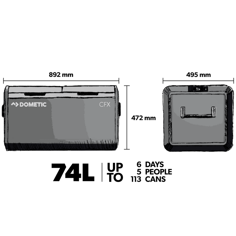 Chargez l&#39;image dans la visionneuse de la galerie, Dometic CFX3 75DZ
