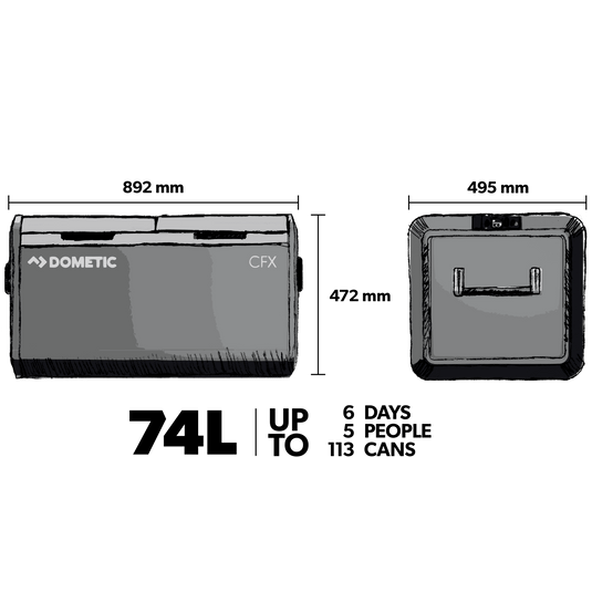 Dometic CFX3 75DZ