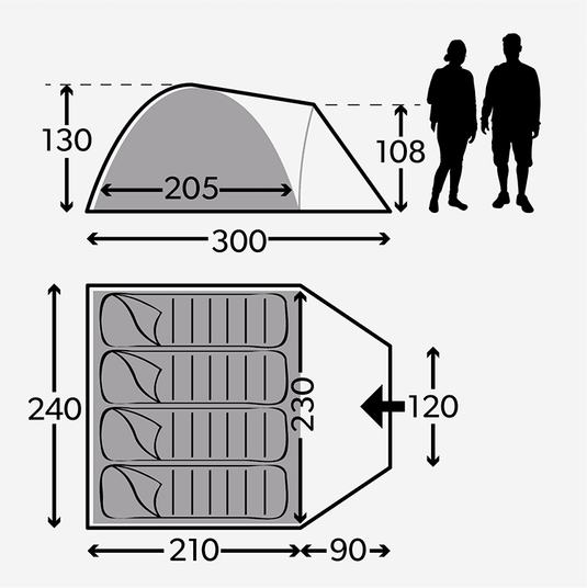 Kampa Brighton 4